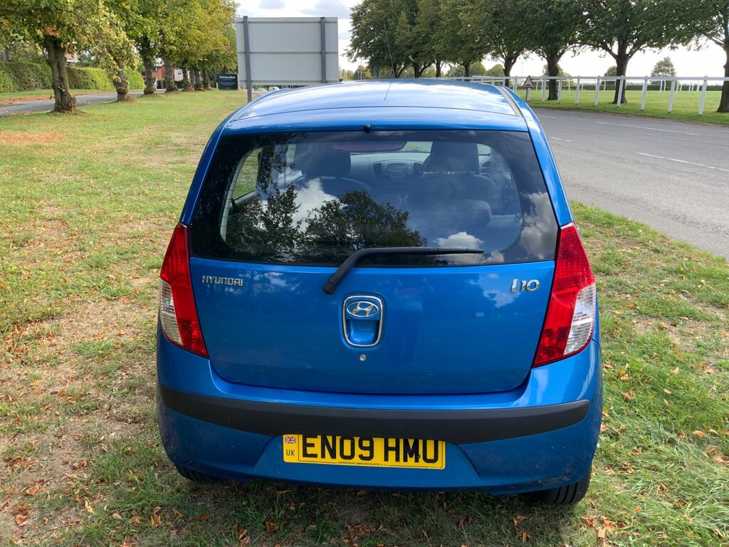 Hyundai I10 1.2 Comfort Hatchback Euro 4 77 Blue #4