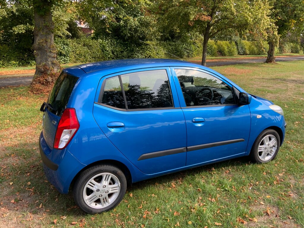 Hyundai I10 1.2 Comfort Hatchback Euro 4 77 Blue #3
