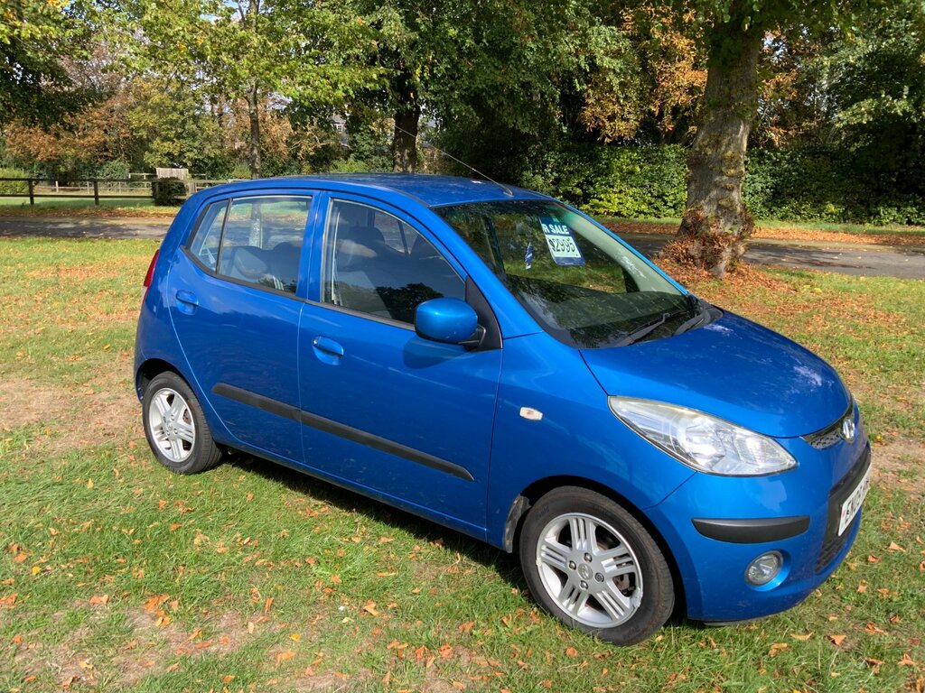Hyundai I10 1.2 Comfort Hatchback Euro 4 77 Blue #2