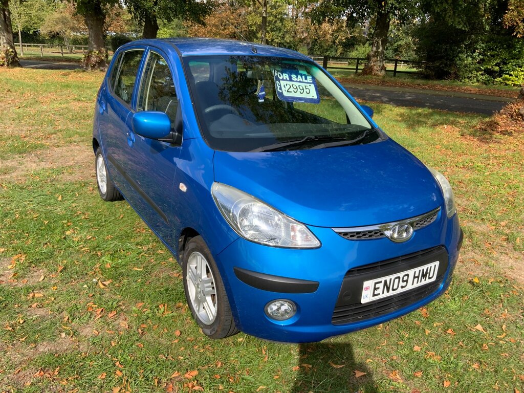 Hyundai I10 1.2 Comfort Hatchback Euro 4 77 Blue
