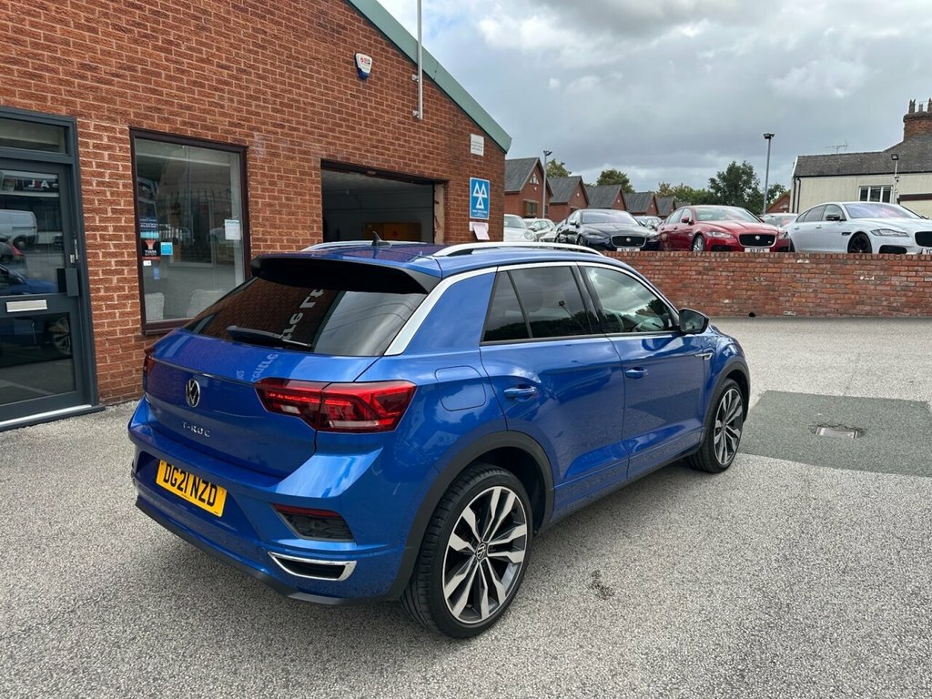 Volkswagen T-Roc 2L R-line Blue #4