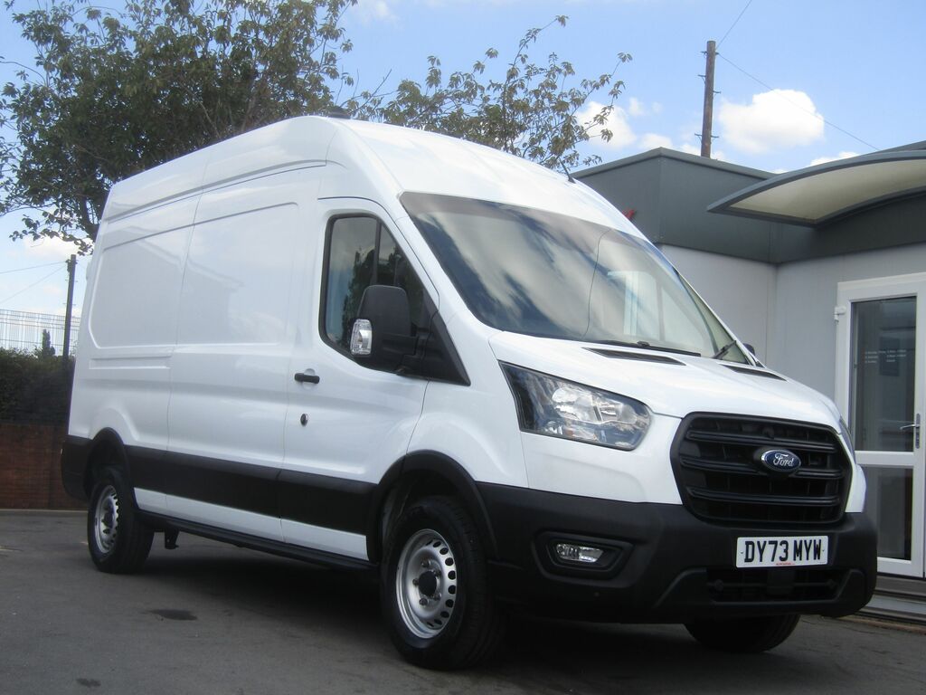 Ford Transit Custom 350 L2 H3 Security DY73MYW White #2