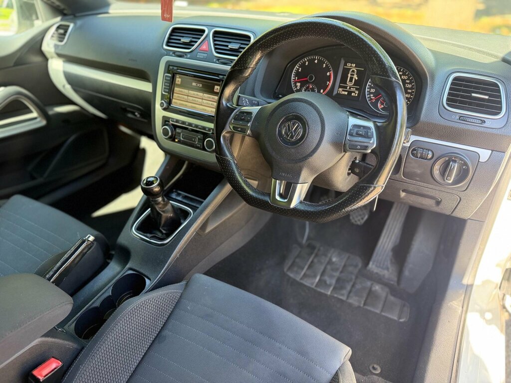 Volkswagen Scirocco 2.0 Tdi Gt Euro 5 White #13