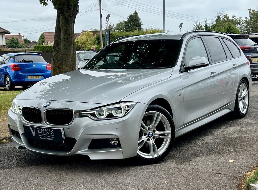 BMW 3 Series Estate 2.0 318D M Sport Touring 201565 Silver #3