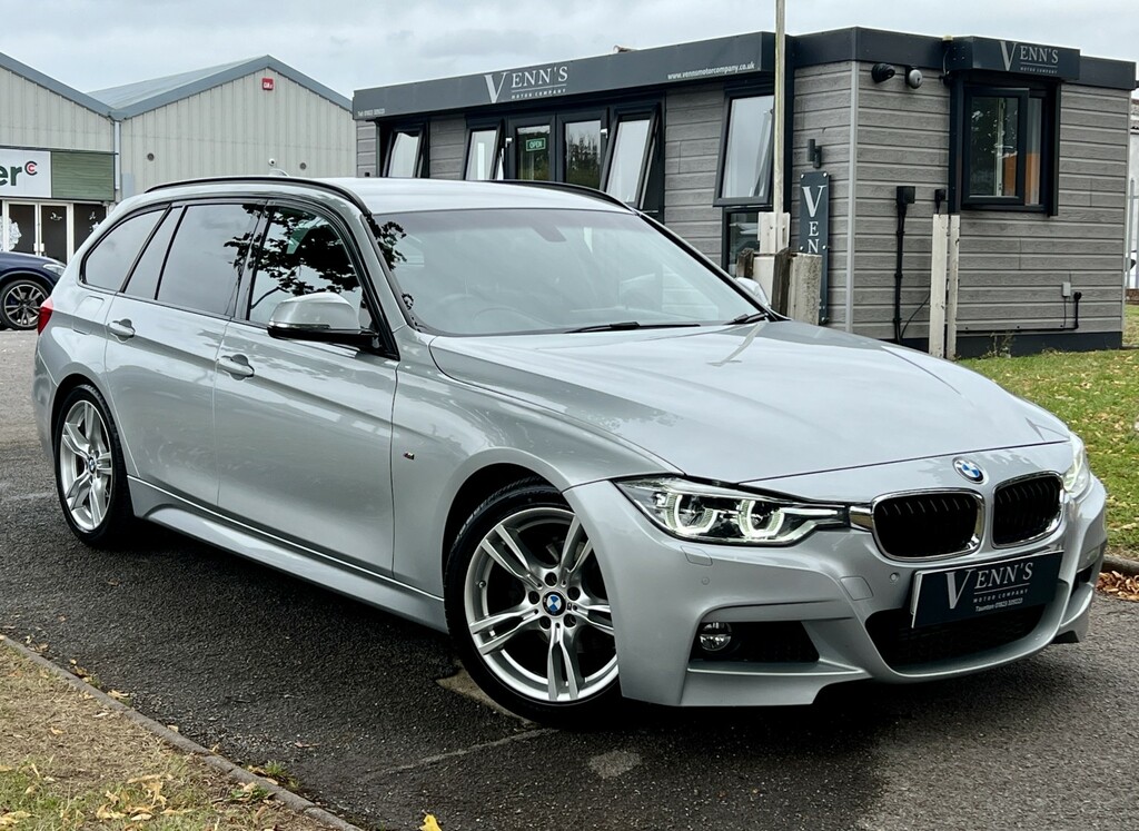 BMW 3 Series Estate 2.0 318D M Sport Touring 201565 Silver