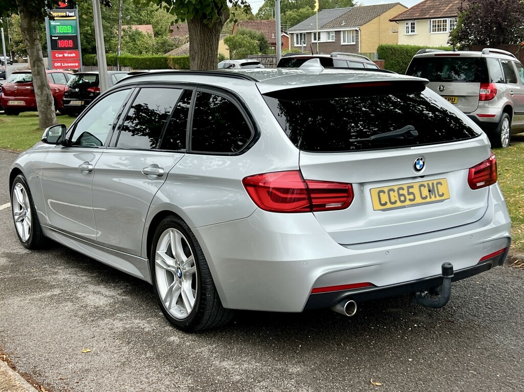 BMW 3 Series Estate 2.0 318D M Sport Touring 201565 Silver #5