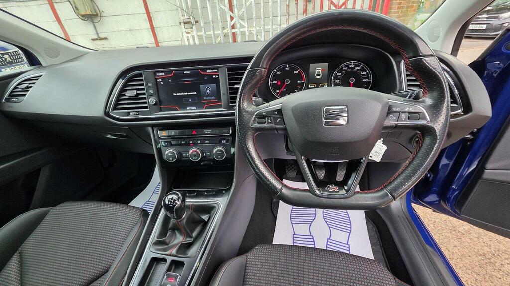 Seat Leon 1.4 Ecotsi Fr Technology Hatchback Manu Red #24