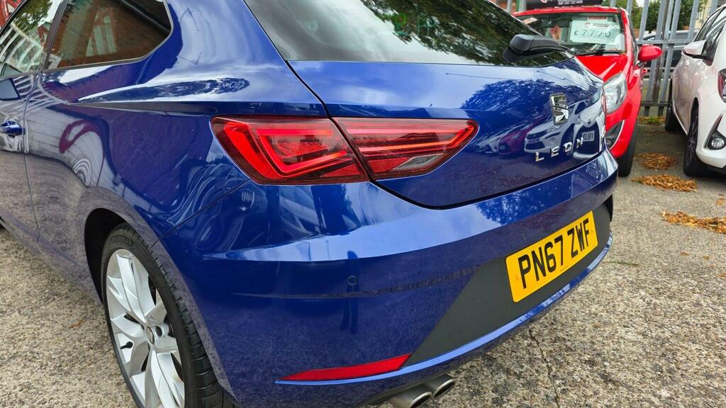 Seat Leon 2.0 Tdi Fr Technology Sport Coupe Euro 6 Ss Blue #6