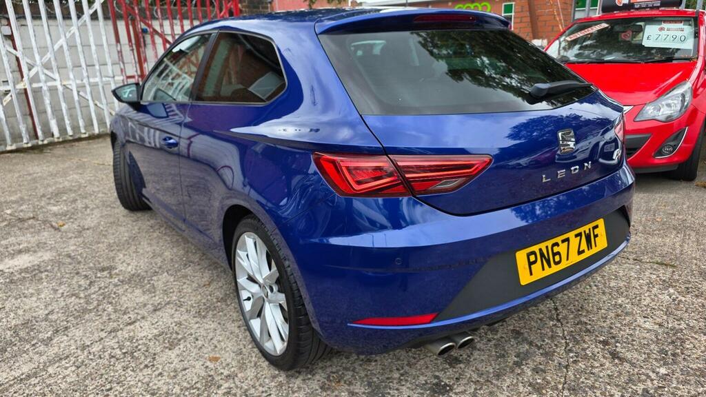 Seat Leon 2.0 Tdi Fr Technology Sport Coupe Euro 6 Ss Blue #4