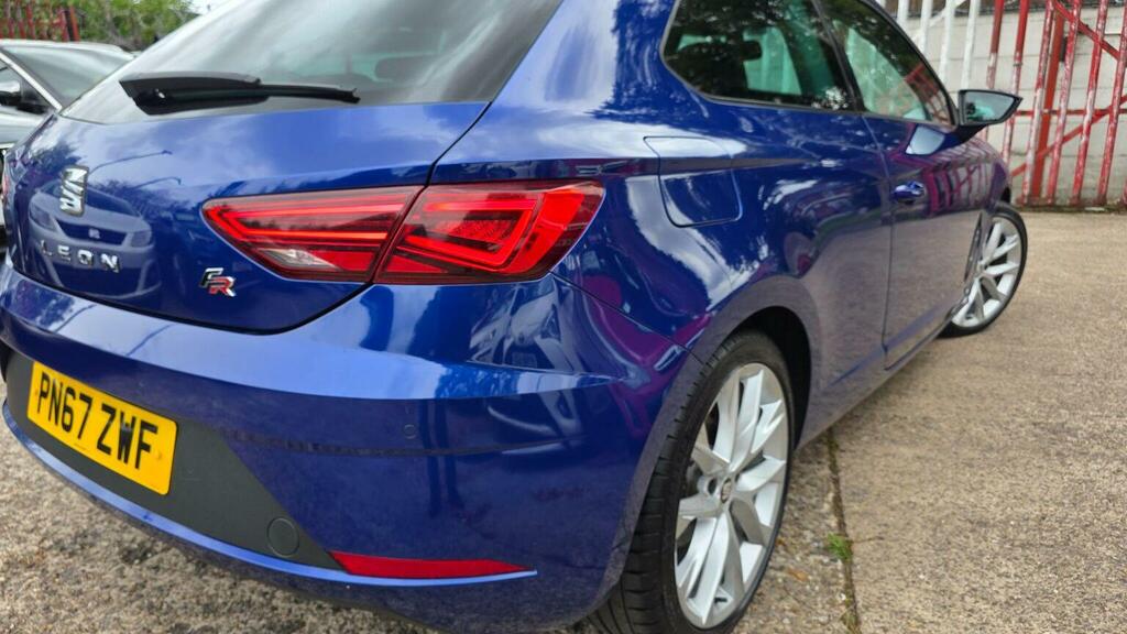Seat Leon 2.0 Tdi Fr Technology Sport Coupe Euro 6 Ss Blue #5