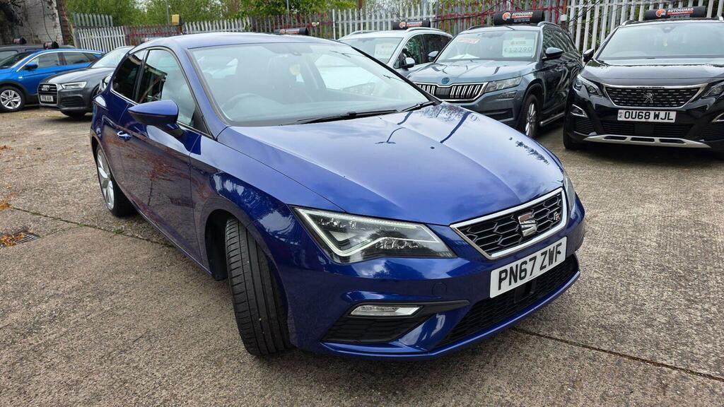 Seat Leon 2.0 Tdi Fr Technology Sport Coupe Euro 6 Ss Blue #2