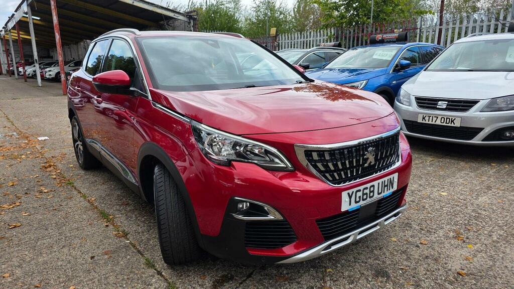 Peugeot 3008 1.5 Bluehdi Allure Euro 6 Ss Red #2