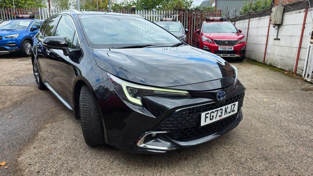 Toyota Corolla 1.8 Vvt-h Excel Touring Sports Cvt Euro 6 Ss Black #2