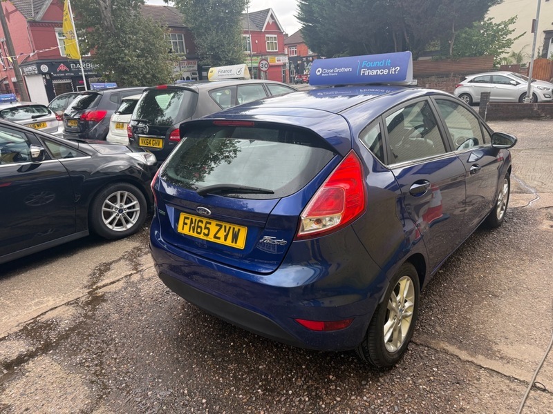 Ford Fiesta Zetec Blue #3