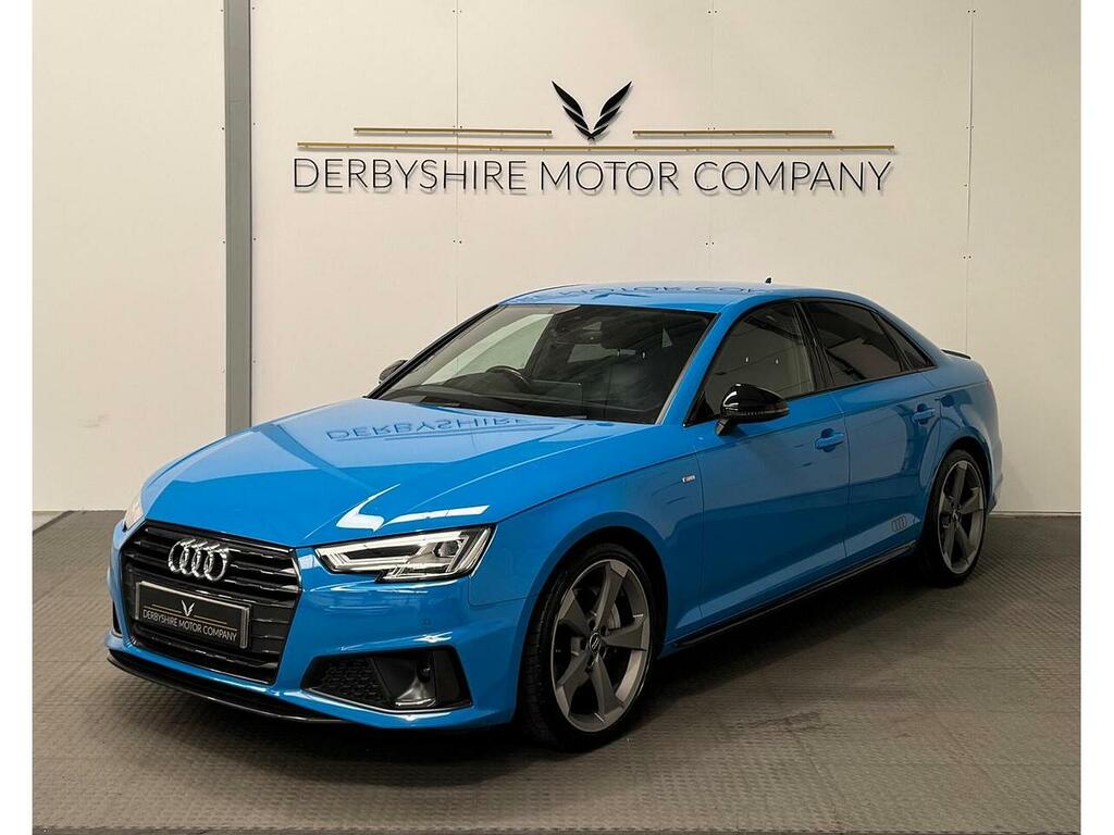 Audi A4 2.0 Tdi 40 Black Edition Saloon S Troni Blue #3