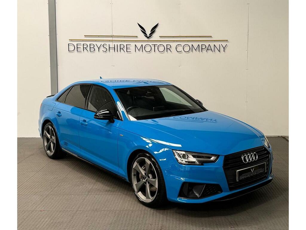 Audi A4 2.0 Tdi 40 Black Edition Saloon S Troni Blue #5