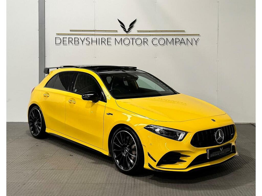 Mercedes-Benz A Class 2.0 A35 Amg Premium Plus Hatchback Sp Yellow