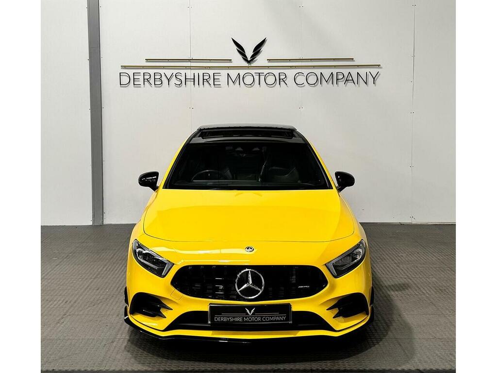 Mercedes-Benz A Class 2.0 A35 Amg Premium Plus Hatchback Sp Yellow #2