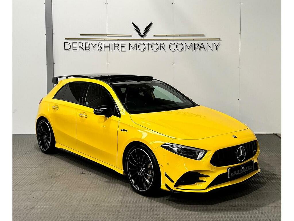 Mercedes-Benz A Class 2.0 A35 Amg Premium Plus Hatchback Sp Yellow #5