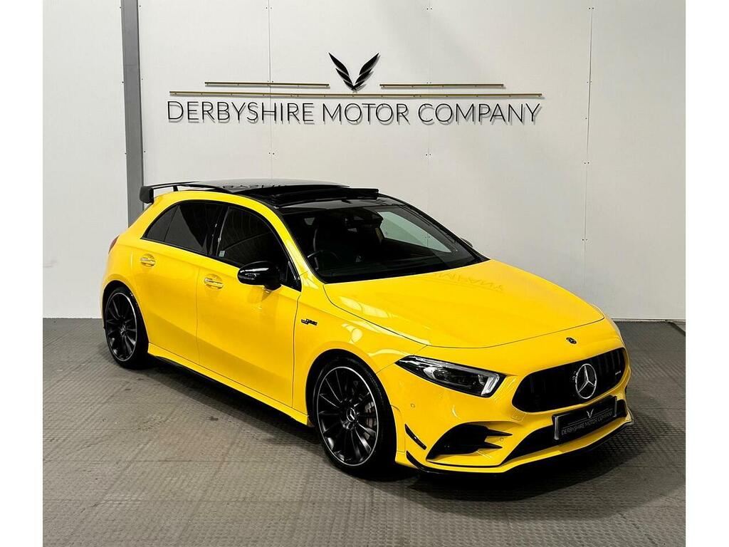 Mercedes-Benz A Class 2.0 A35 Amg Premium Plus Hatchback Sp Yellow #6