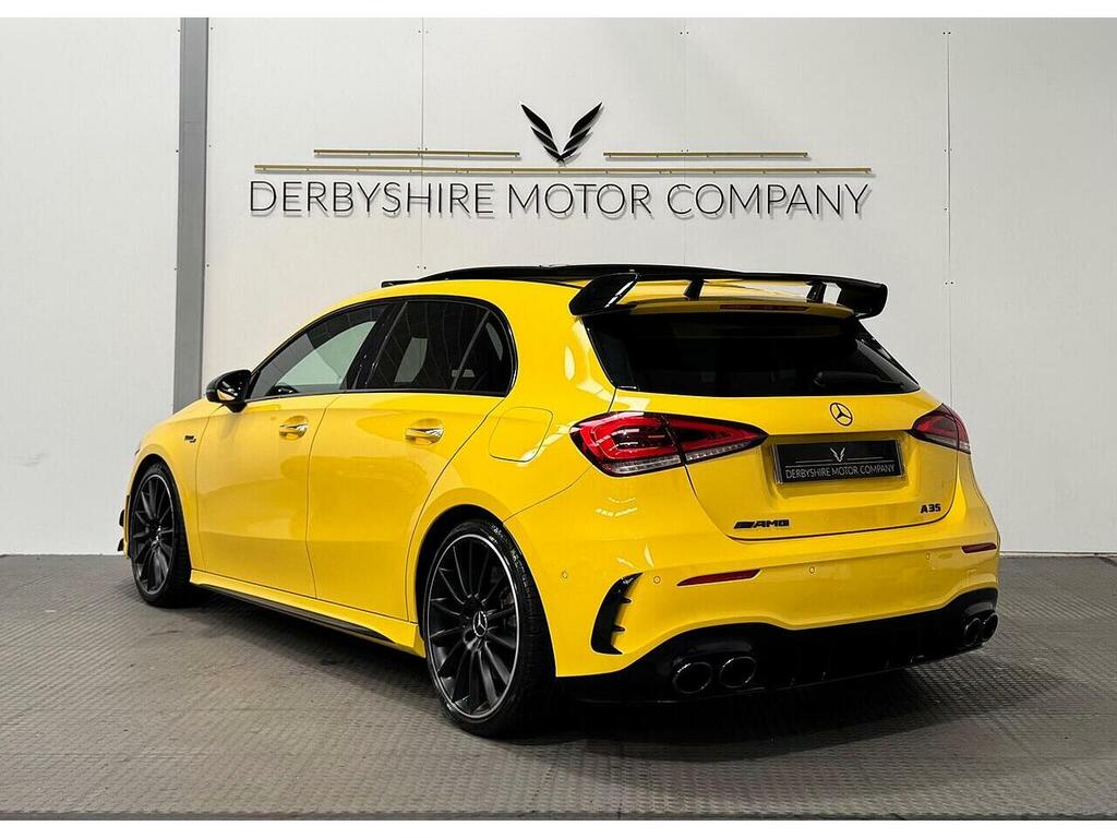 Mercedes-Benz A Class 2.0 A35 Amg Premium Plus Hatchback Sp Yellow #4