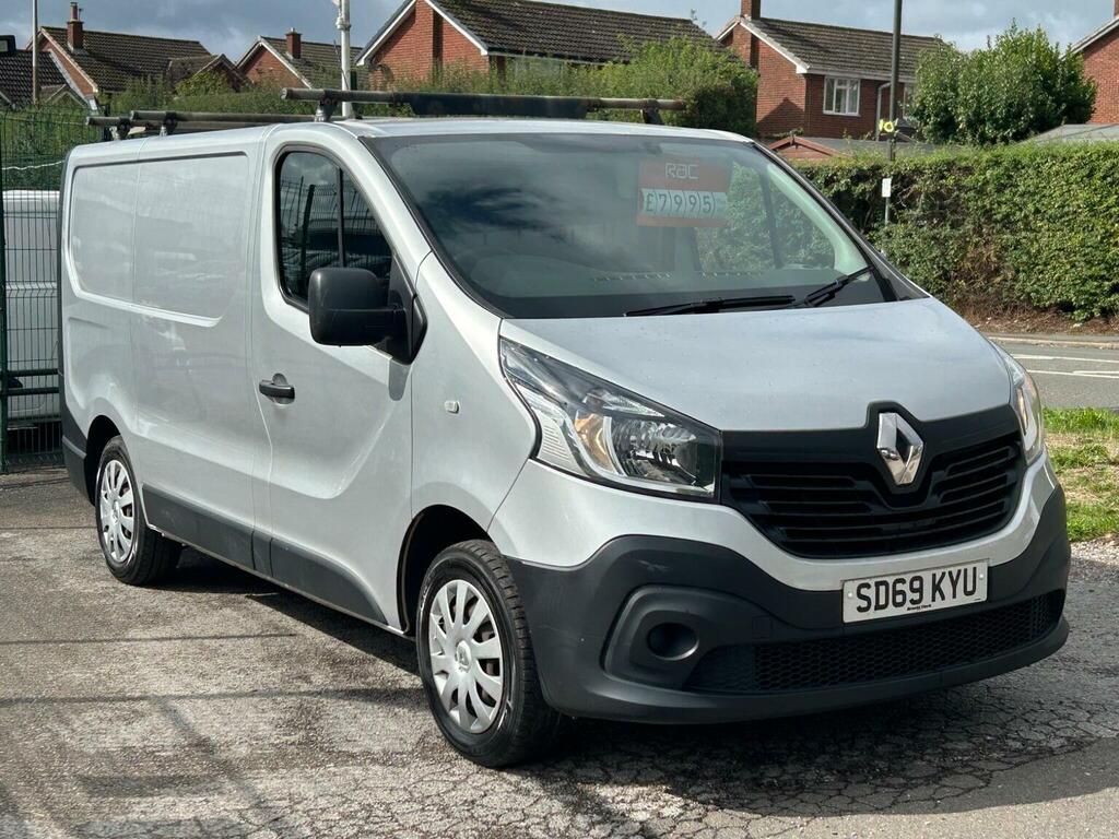 Renault Trafic 1.6 Dci 27 Business Swb Standard Roof Euro 6 Silver #3