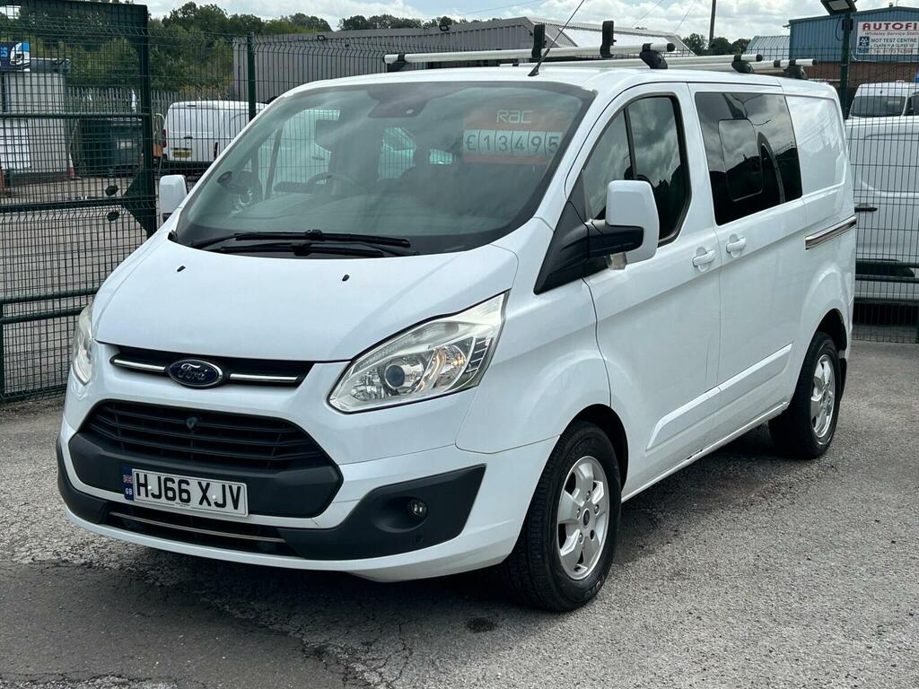Ford Transit Custom 2.0 270 Lr Pv 104 Bhp White #1