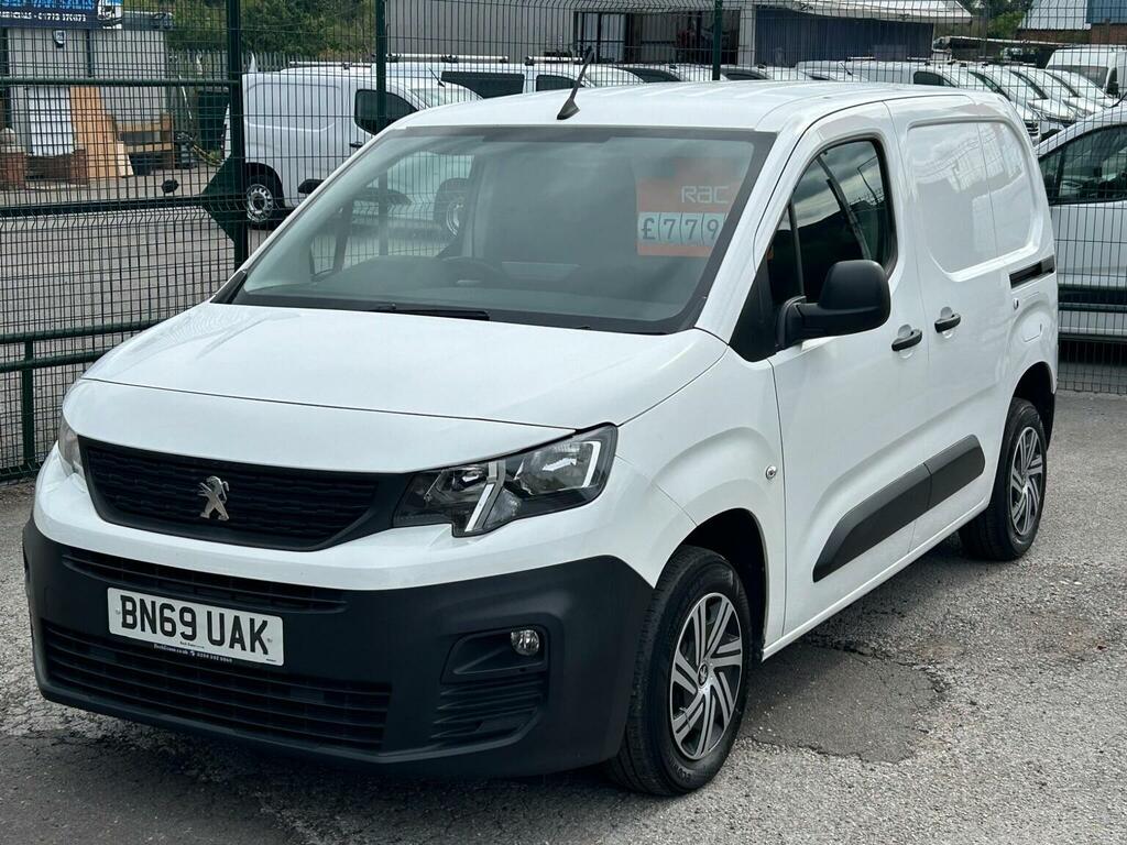 Peugeot Partner 1.5 Bluehdi 650 Professional Standard Panel Van Sw White