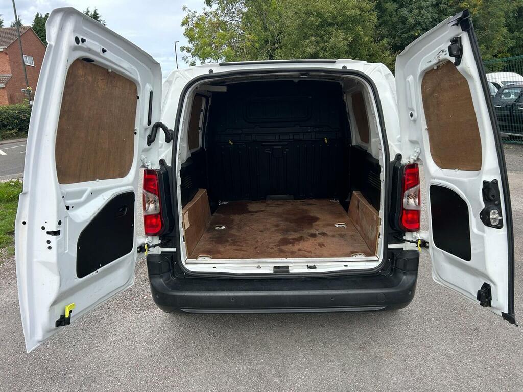 Peugeot Partner Panel Van 1.6 Bluehdi 950 Professional Long Panel White #9