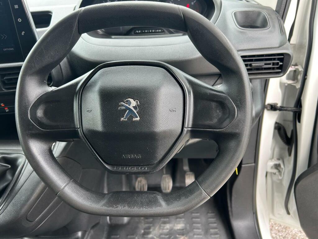 Peugeot Partner Panel Van 1.6 Bluehdi 950 Professional Long Panel White #15
