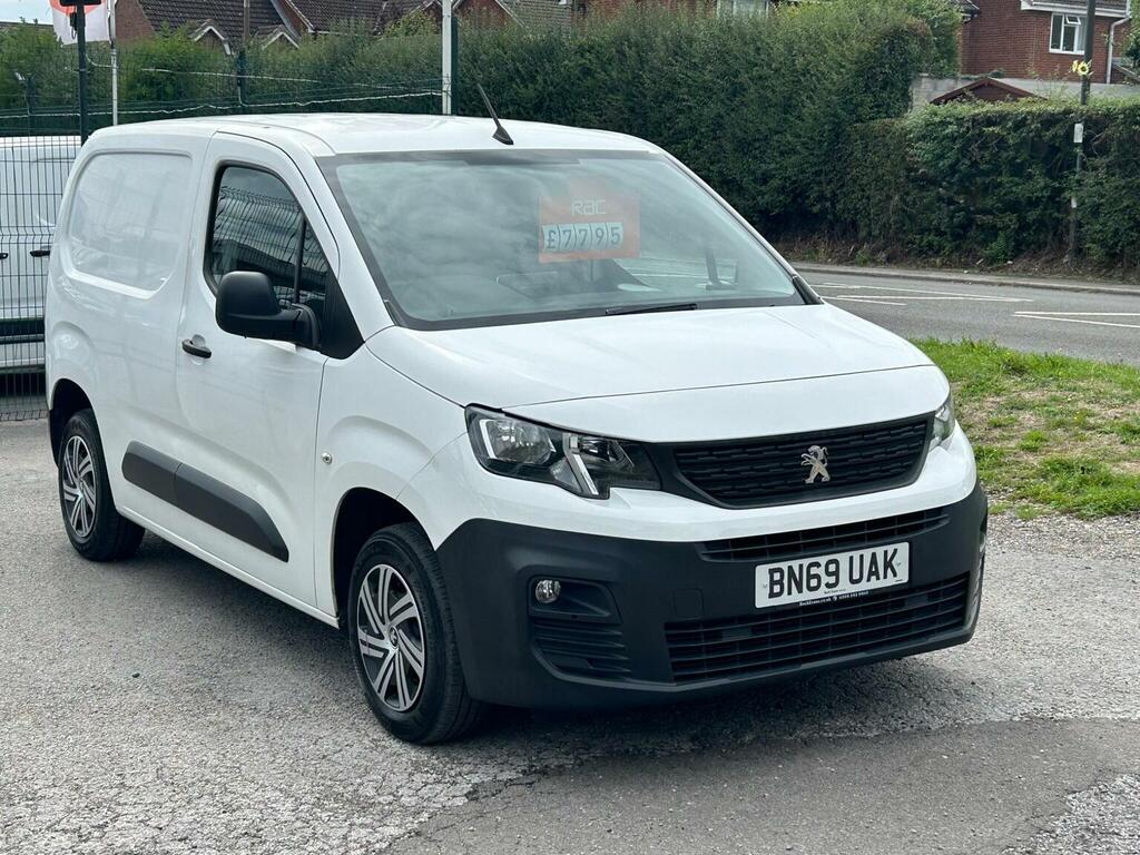 Peugeot Partner 1.5 Bluehdi 650 Professional Standard Panel Van Sw White #3