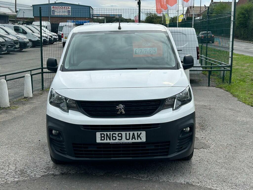 Peugeot Partner 1.5 Bluehdi 650 Professional Standard Panel Van Sw White #2