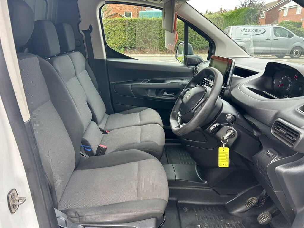 Peugeot Partner Panel Van 1.6 Bluehdi 950 Professional Long Panel White #12