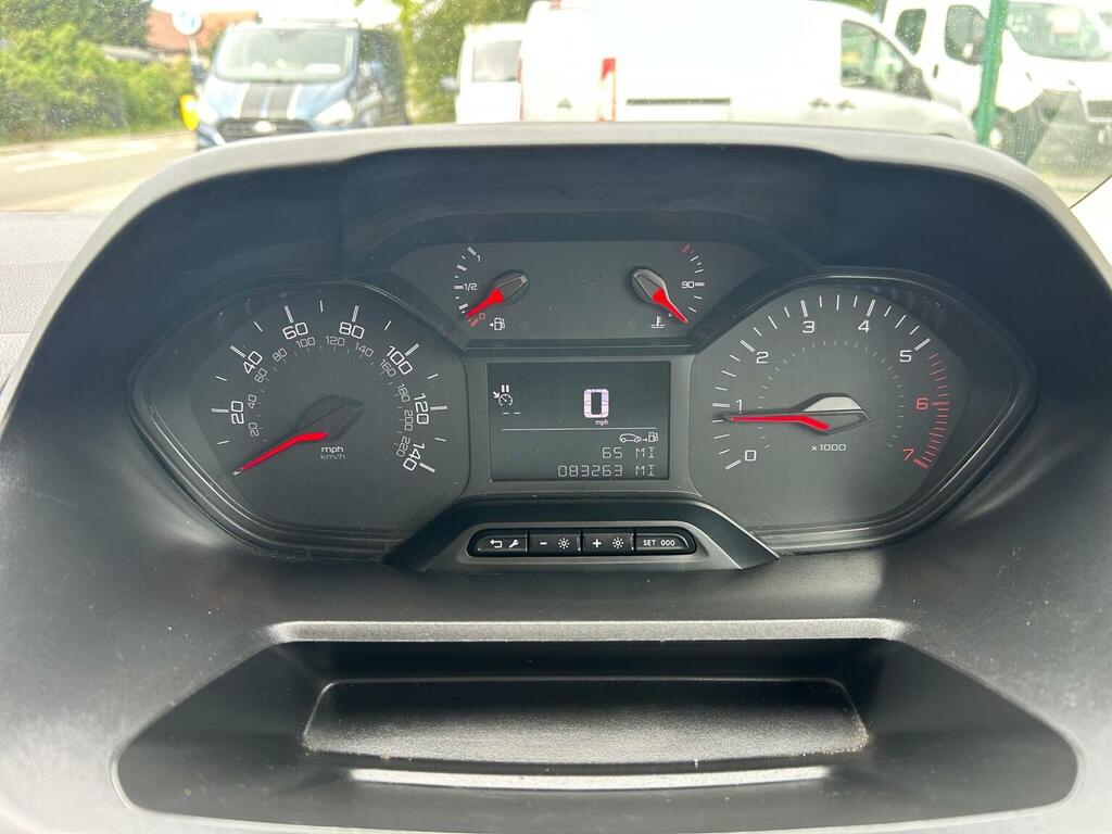 Peugeot Partner Panel Van 1.6 Bluehdi 950 Professional Long Panel White #13