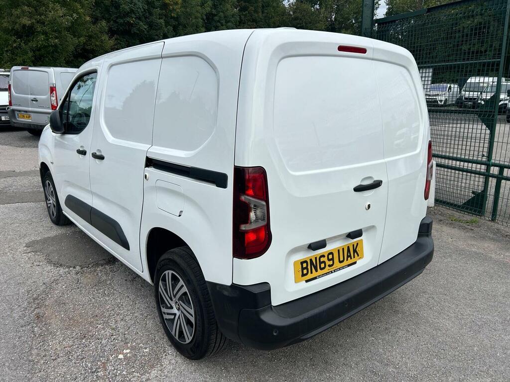 Peugeot Partner 1.5 Bluehdi 650 Professional Standard Panel Van Sw White #6
