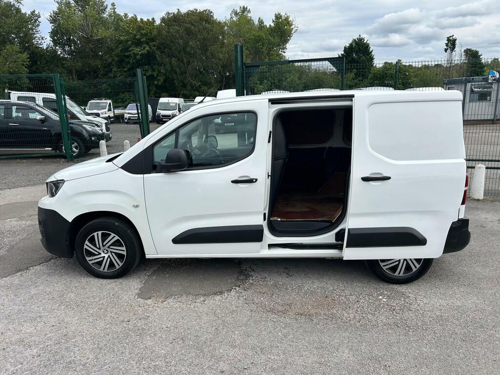 Peugeot Partner Panel Van 1.6 Bluehdi 950 Professional Long Panel White #7