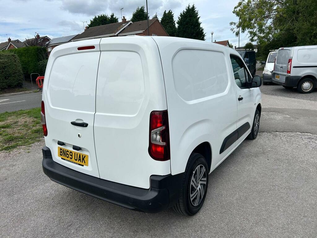 Peugeot Partner 1.5 Bluehdi 650 Professional Standard Panel Van Sw White #4