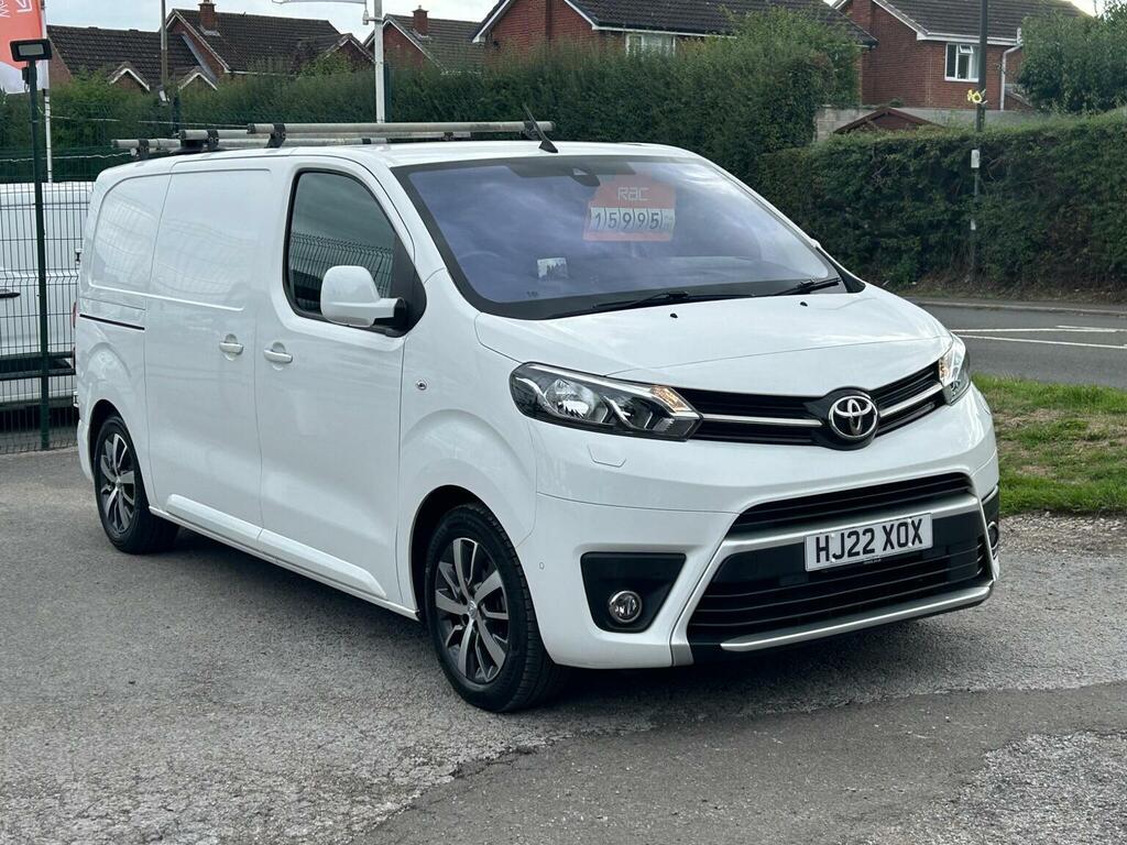 Toyota PROACE 2.0D Design Medium Panel Van Mwb Euro 6 Ss White #3