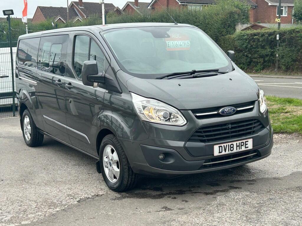 Ford Transit Custom Custom Trend Dciv 6 Seater 300 L1 Swb 2.0Tdci 130P Silver #3