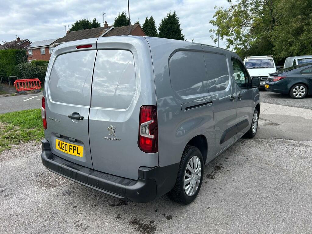 Peugeot Partner 1.5 Bluehdi 950 Professional Long Panel Van Lwb Eu Grey #4