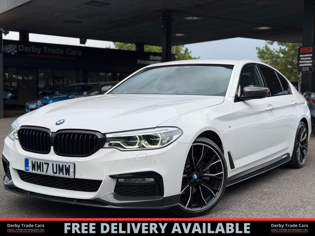 BMW 5 Series 520D Xdrive M Sport 4Wd White