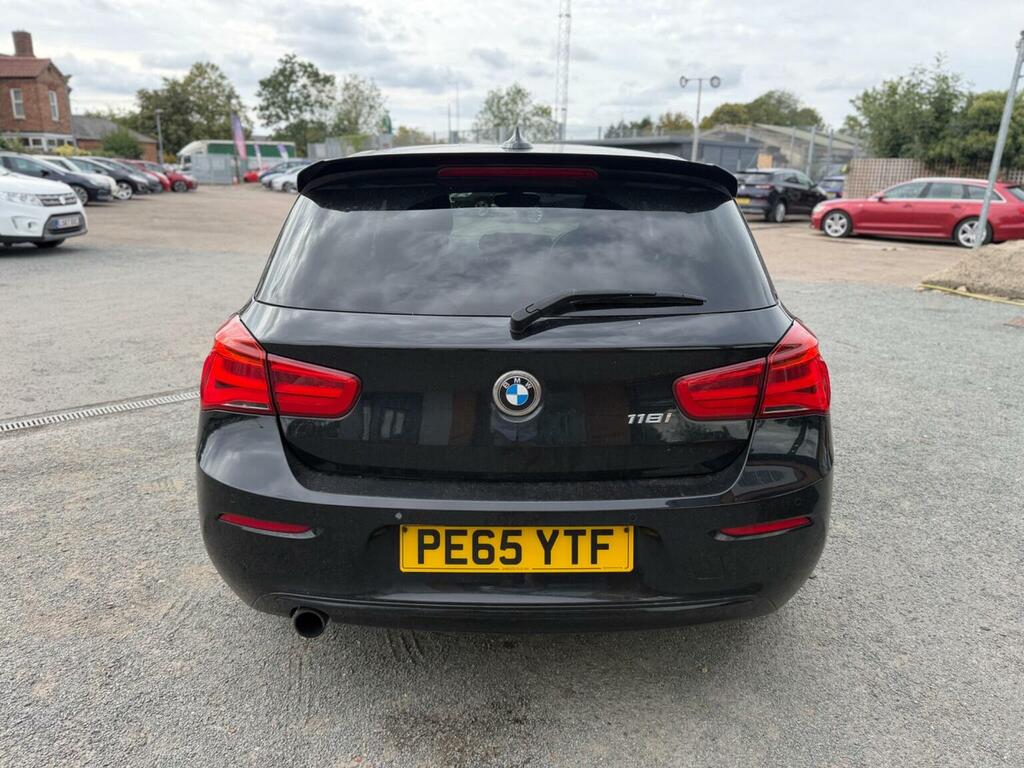 BMW 1 Series 1.5 118I Sport Euro 6 Ss Black #4
