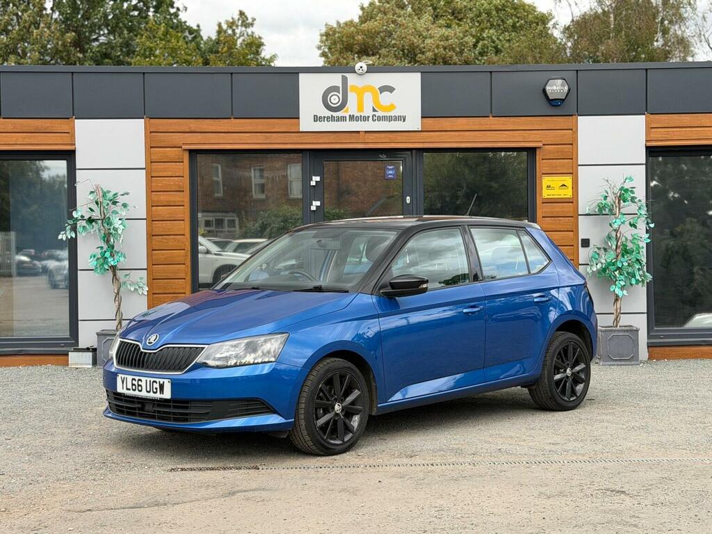 Skoda Fabia 1.0 Colour Edition Euro 6 Ss Blue
