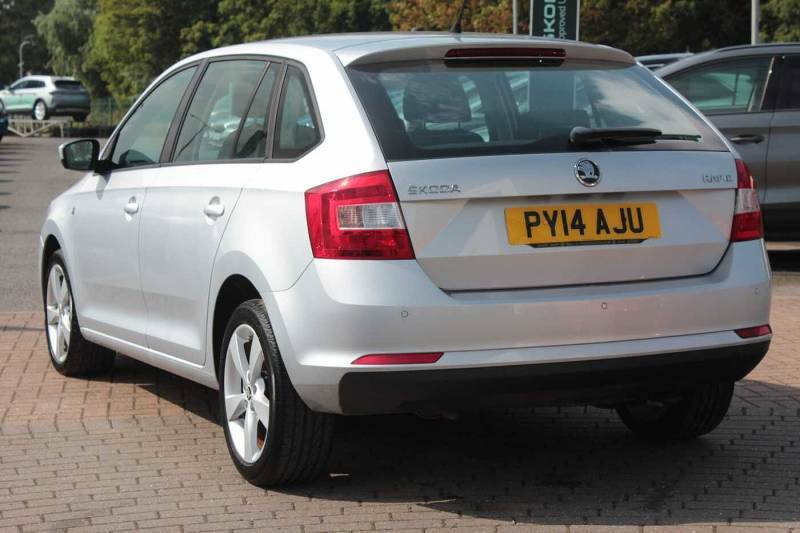 Skoda Rapid Spaceback 1.2 Tsi 105 Elegance - 2014 14 Silver #3
