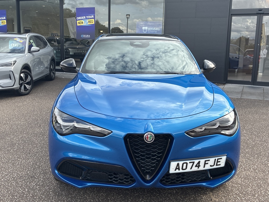 Alfa Romeo Stelvio 2.2 D 210 Veloce Awd Blue #4
