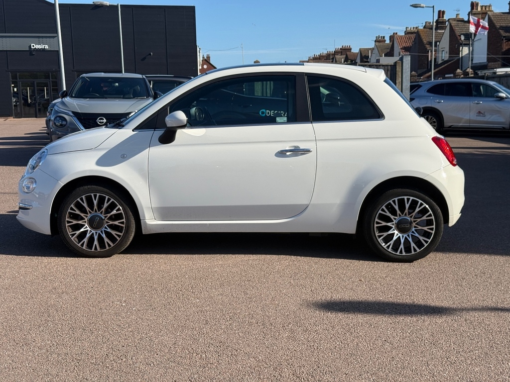 Fiat 500 1.0 Mild Hybrid Top White #4