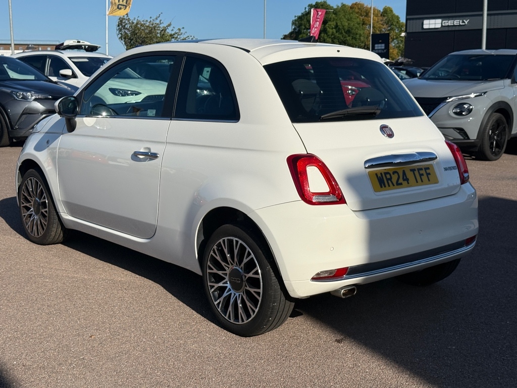 Fiat 500 1.0 Mild Hybrid Top White #5