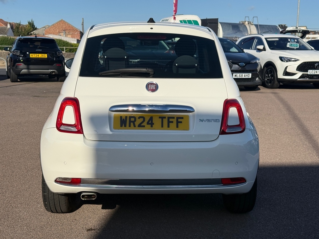 Fiat 500 1.0 Mild Hybrid Top White #6