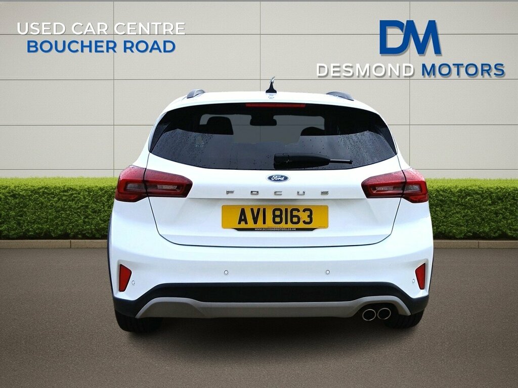 Ford Focus Active X 1.0L Ecoboost 125Ps Mhev 6 Speed 5 AVI8163 White #6