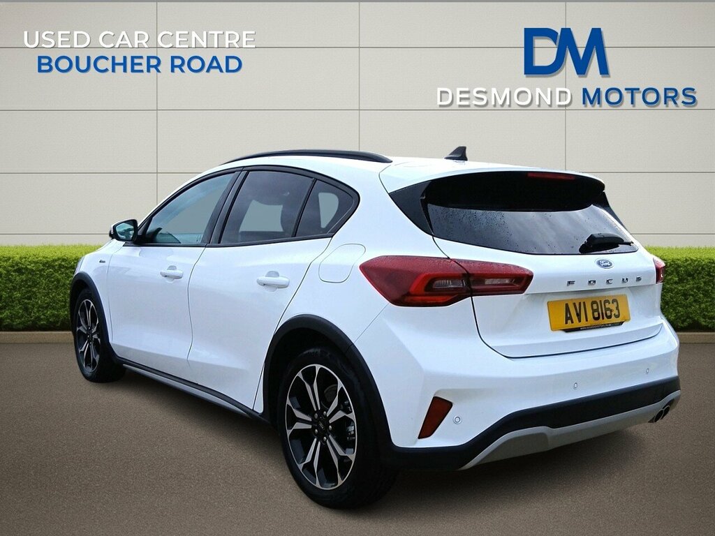 Ford Focus Active X 1.0L Ecoboost 125Ps Mhev 6 Speed 5 AVI8163 White #2